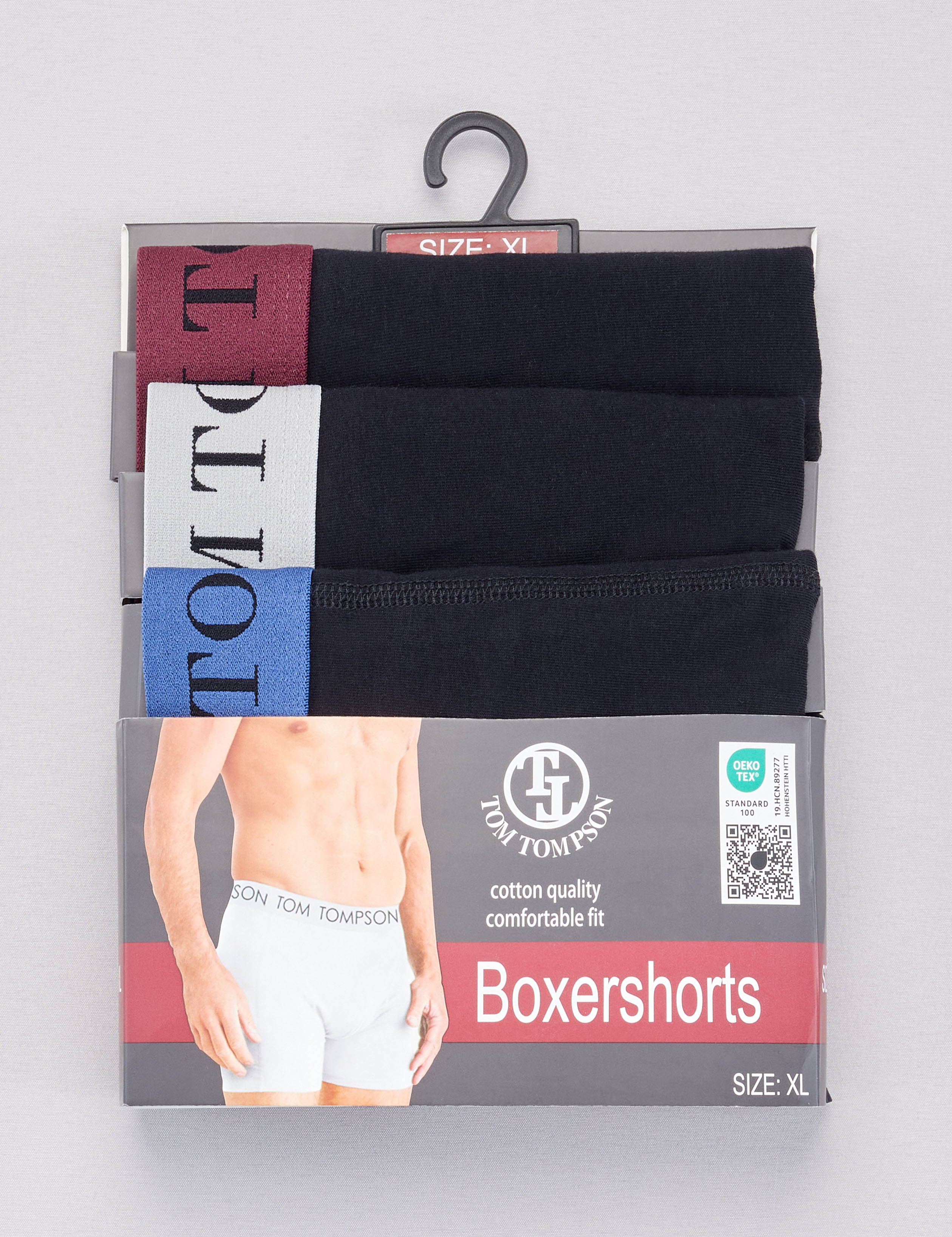 Uni Boxershorts im 3er Pack