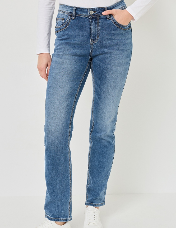 Straight Fit Jeans Modell GISA