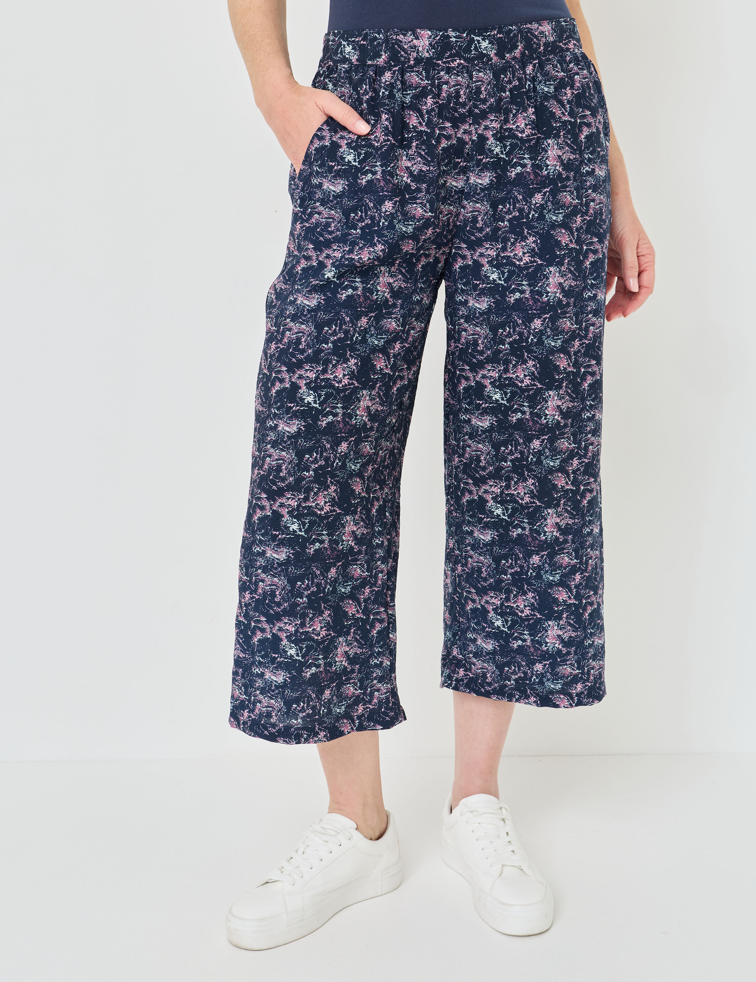Sommerliche Culotte, mit Print