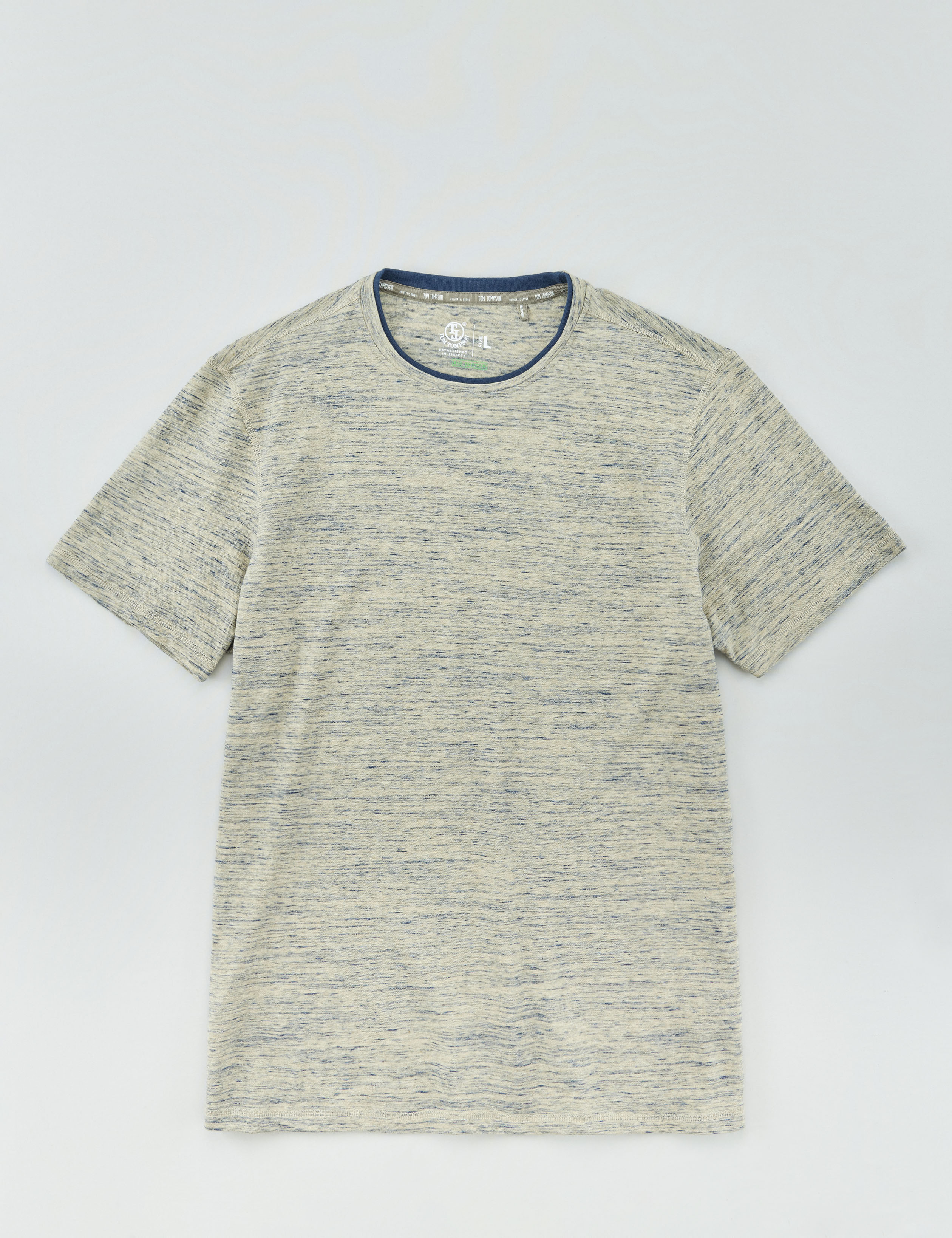 Leichtes T-Shirt im Melange-Look