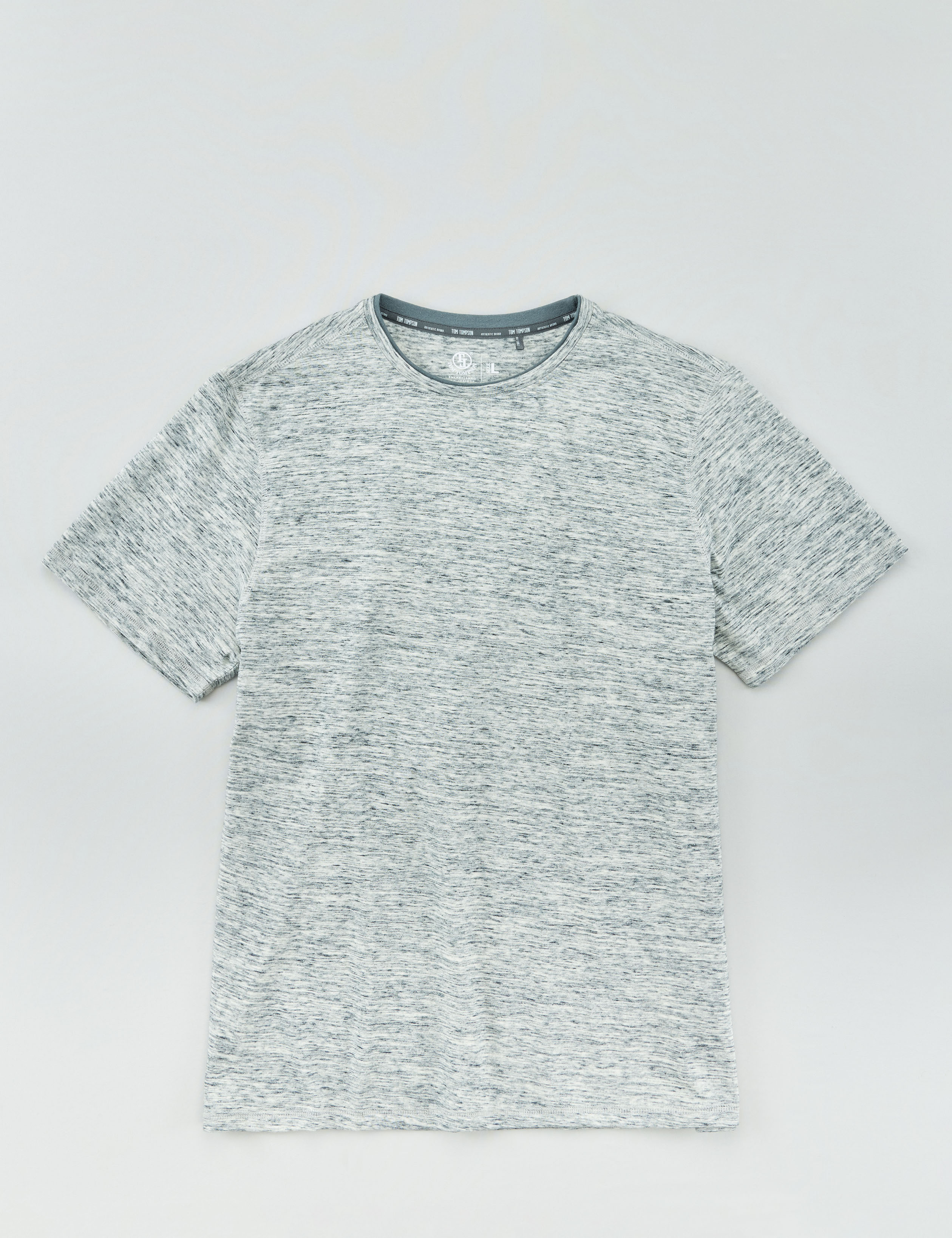 Leichtes T-Shirt im Melange-Look