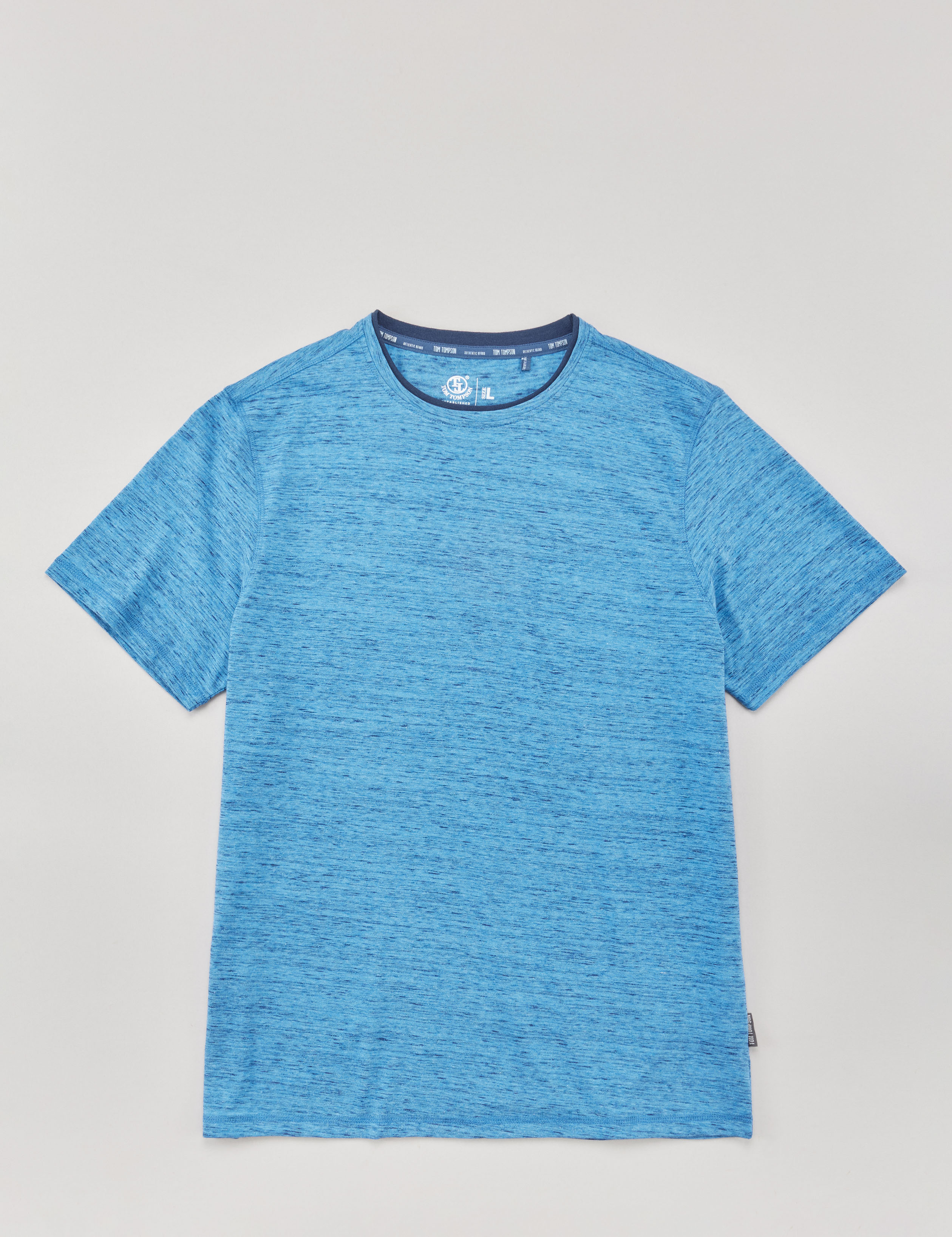 Leichtes T-Shirt im Melange-Look