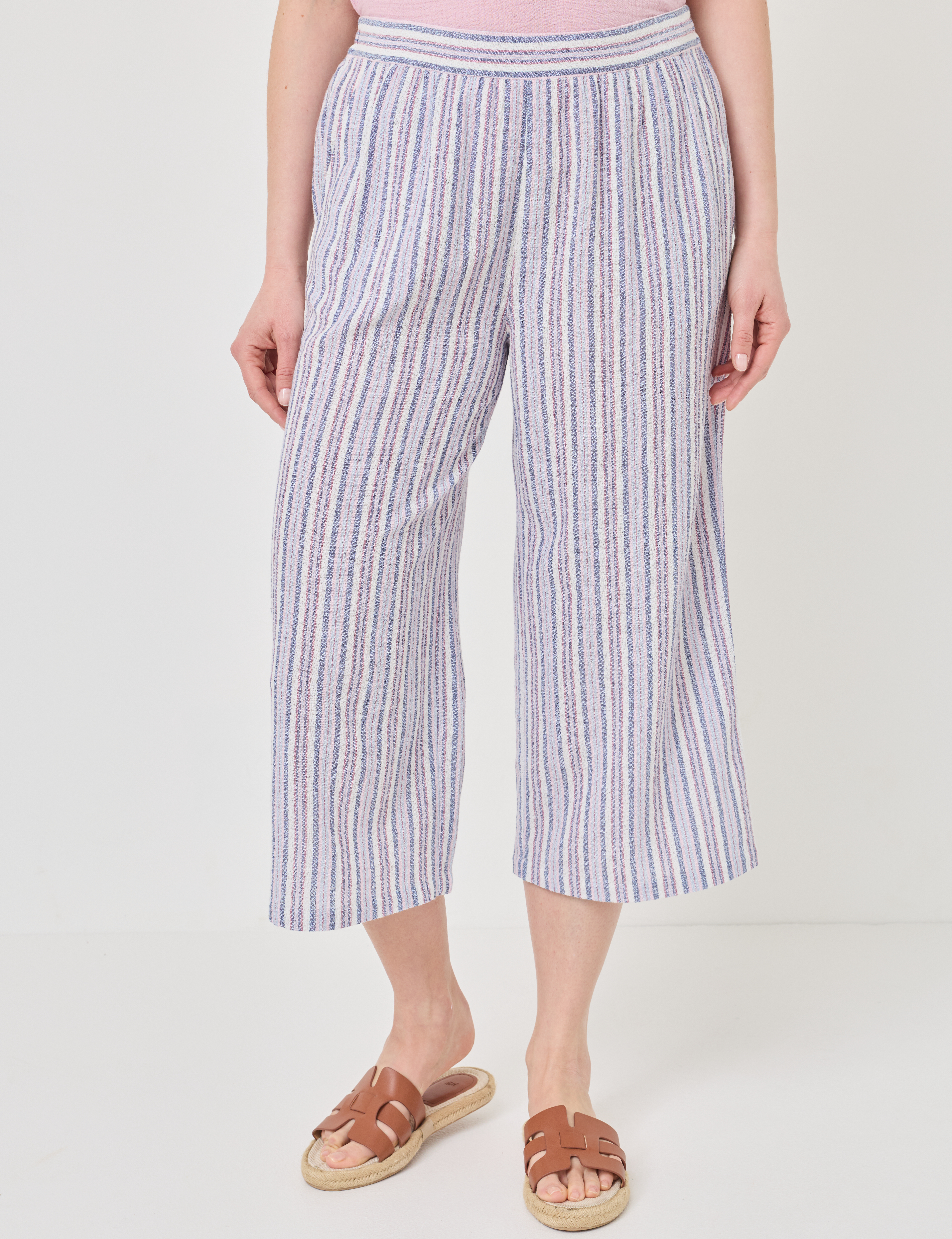 Culotte im Schlupf-Style, Streifen