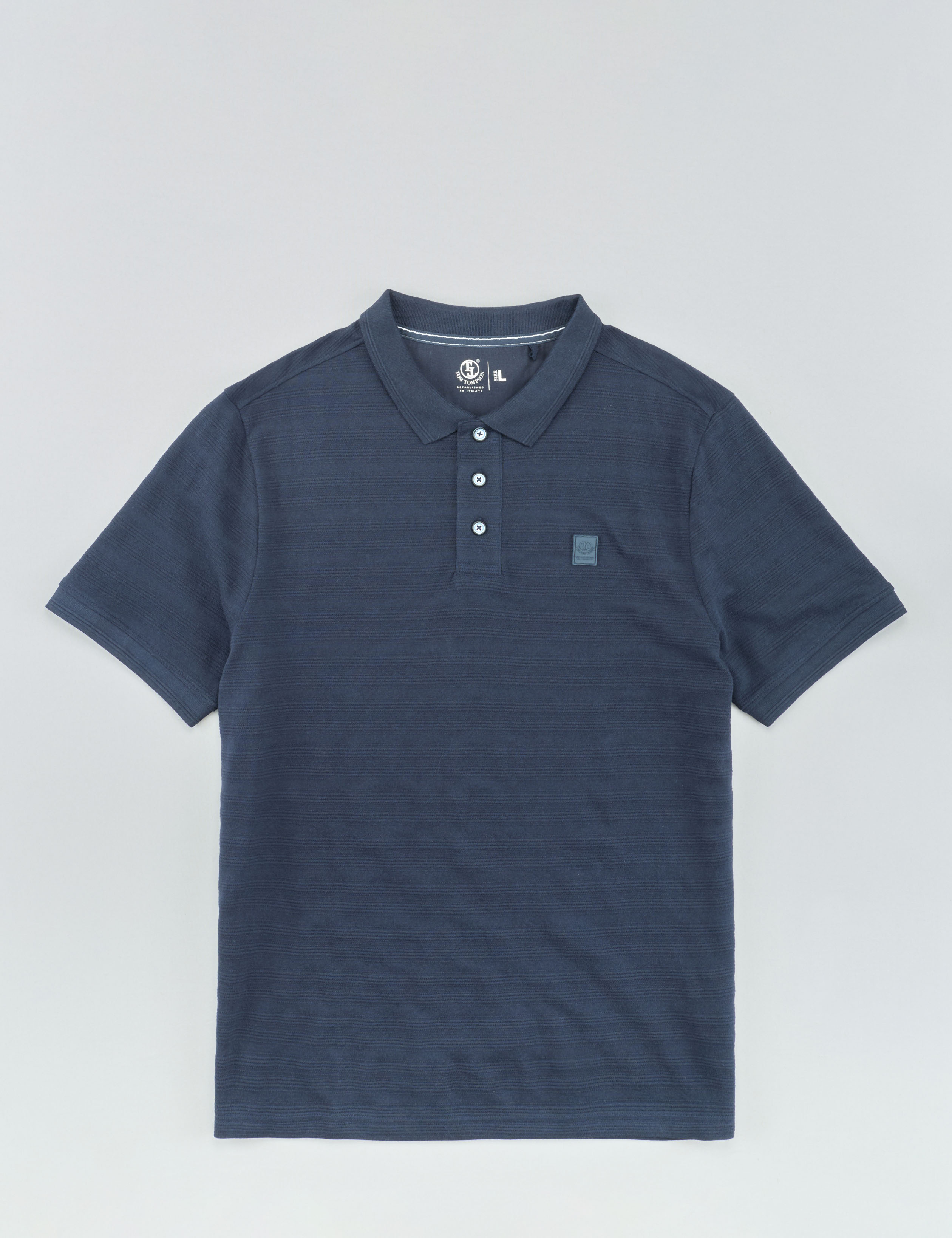 Bequemes Poloshirt m. Streifen