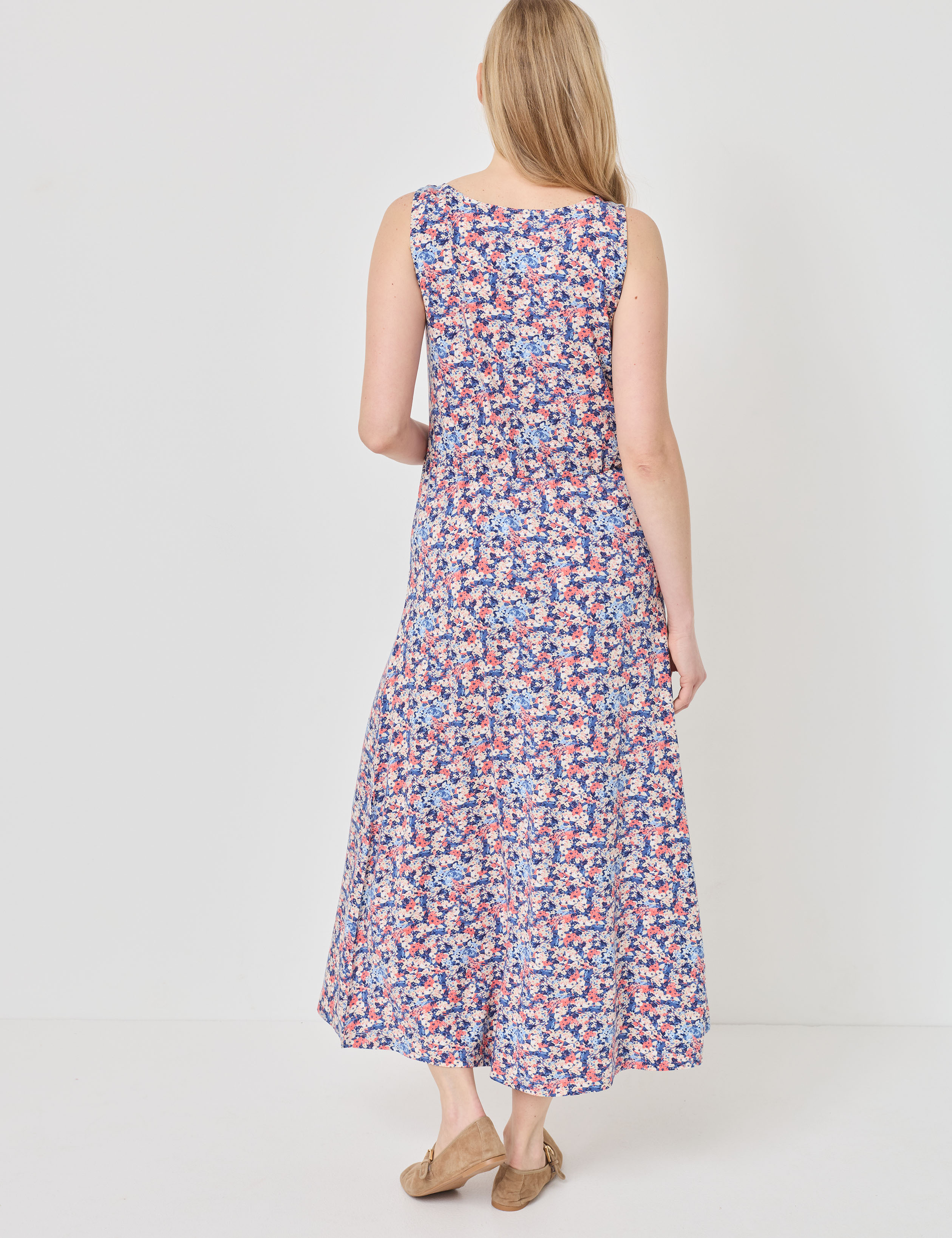 Maxikleid aus Jersey-Material