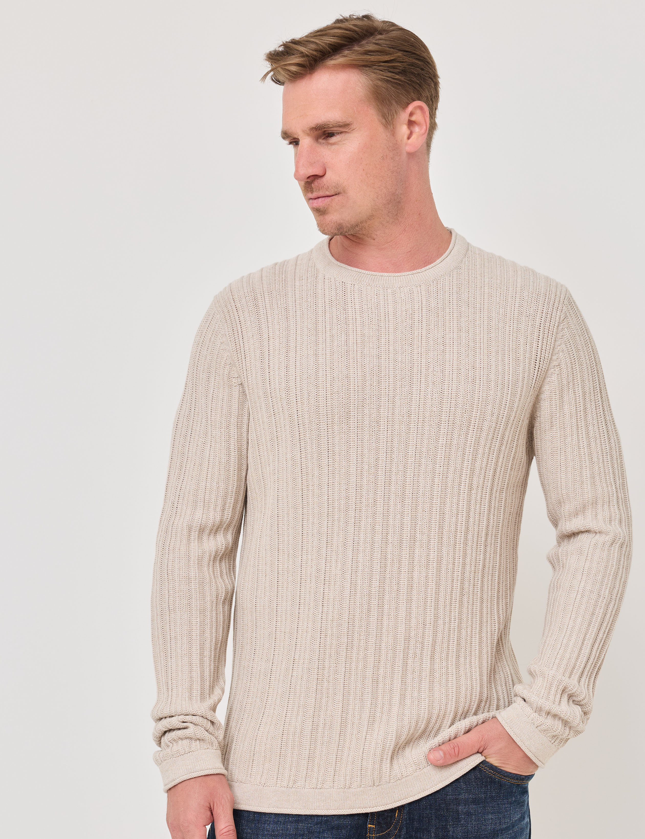 Gerippter Pullover, Strukturmuster