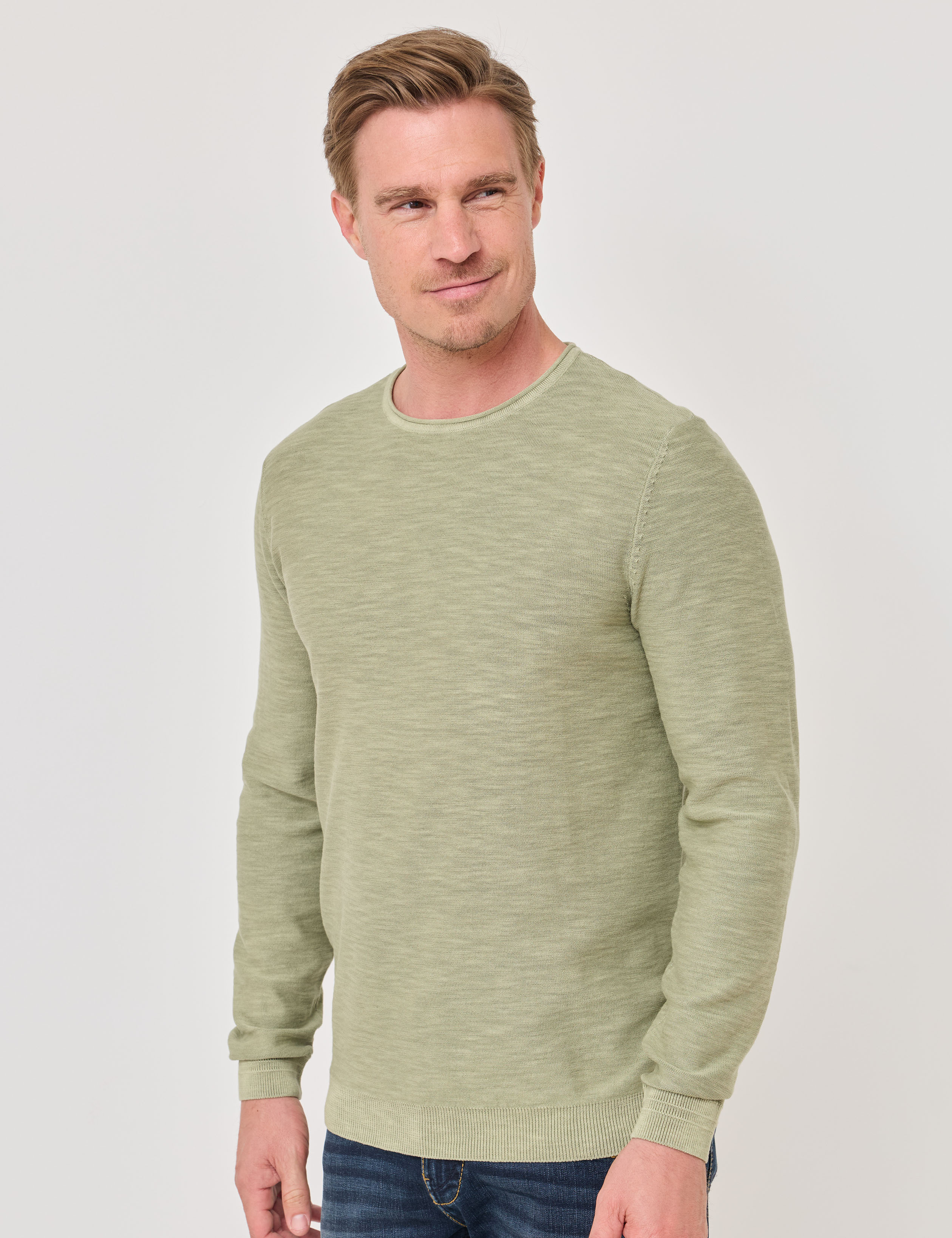 Leichter Pullover mit Struktur