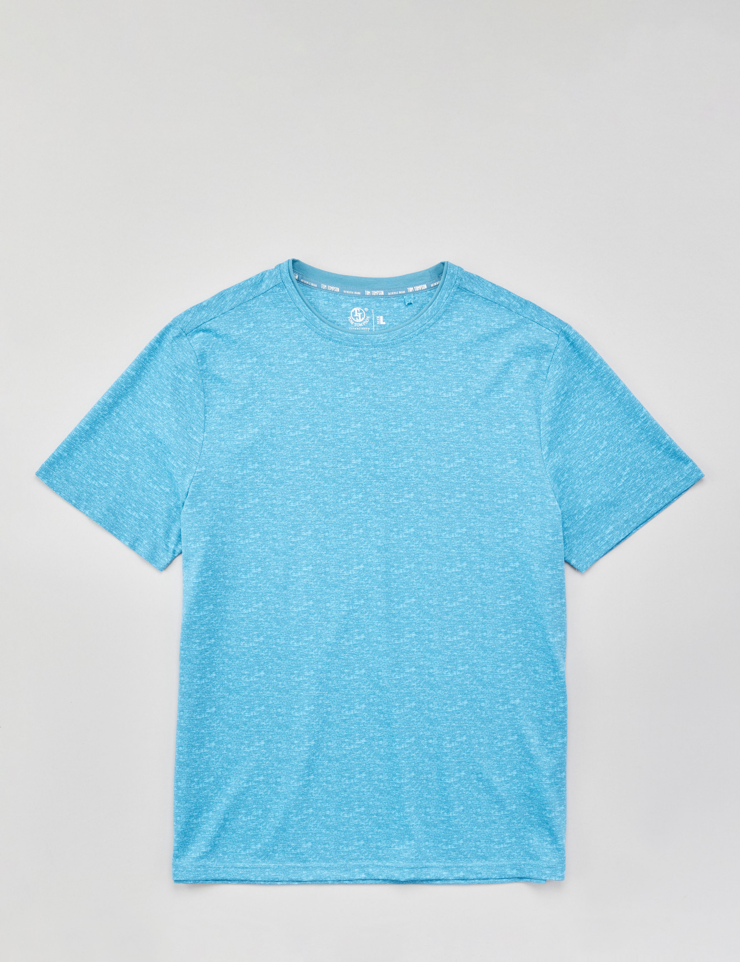 Basic T-Shirt mit dezentem Print