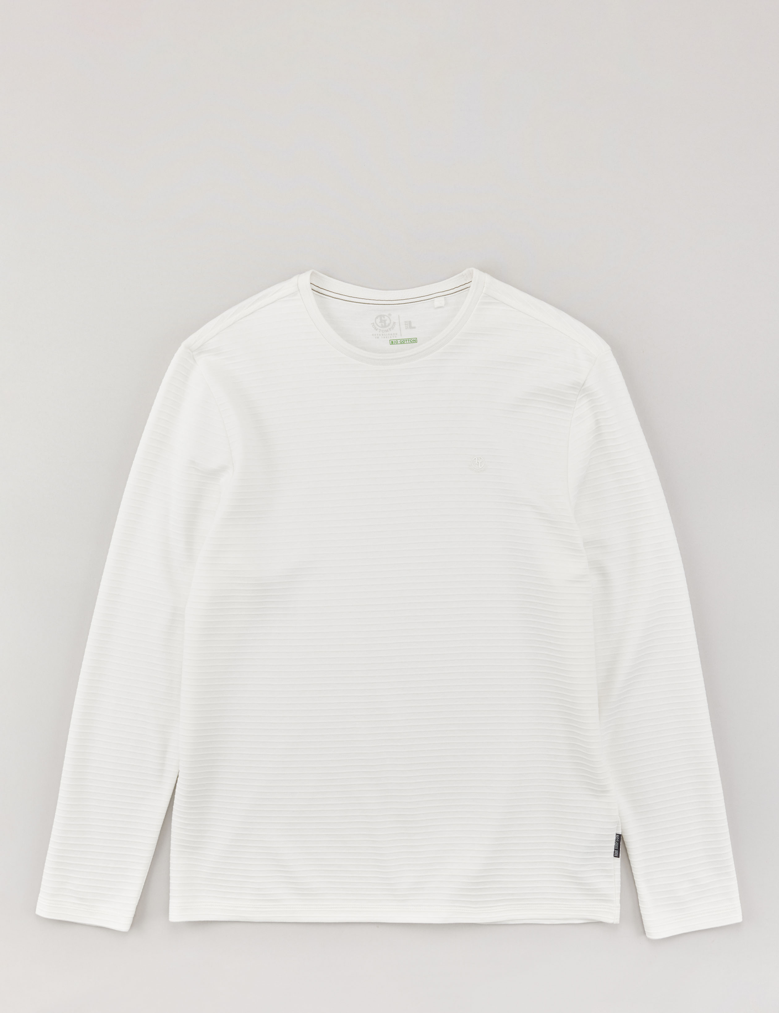 Longsleeve mit Streifen-Struktur