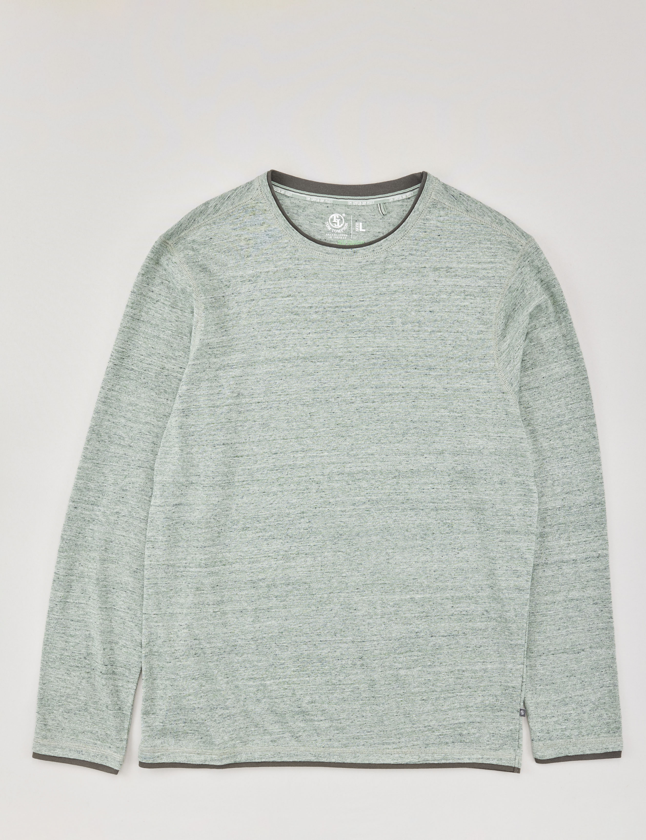 Allrounder: Meliertes Longsleeve