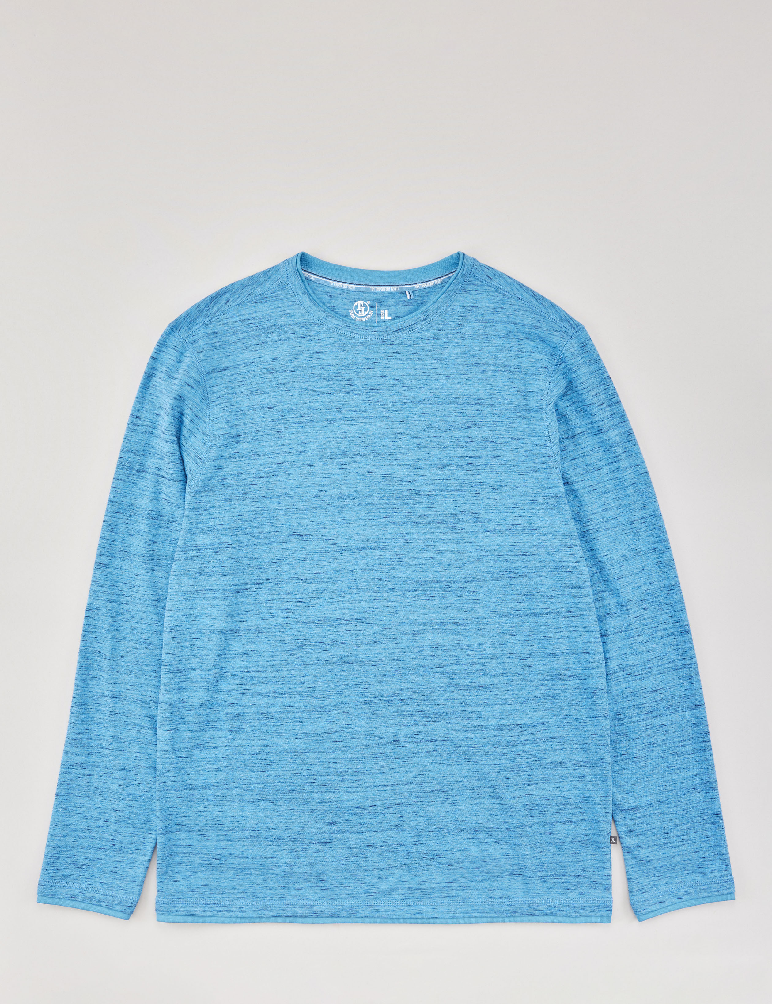 Allrounder: Meliertes Longsleeve
