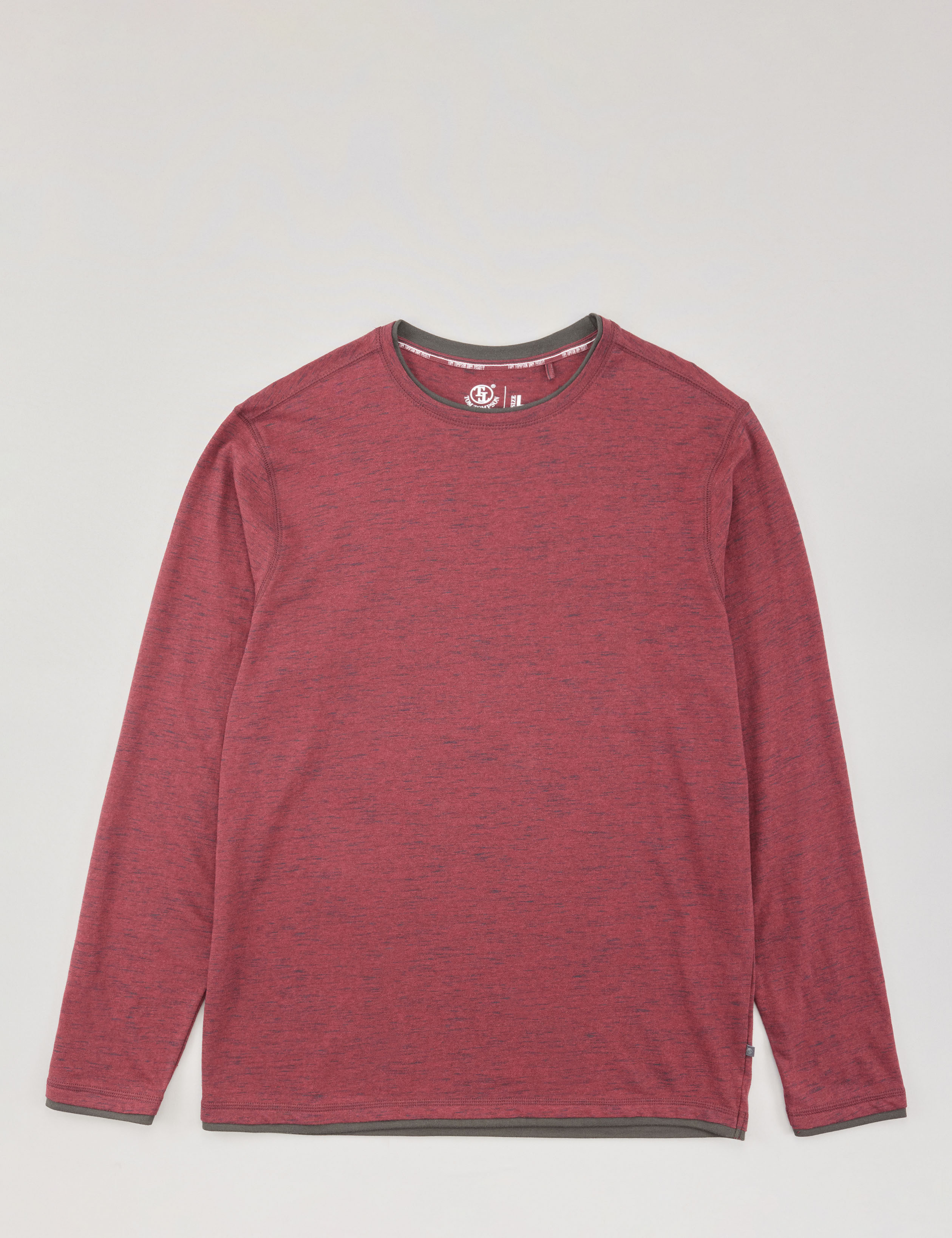 Allrounder: Meliertes Longsleeve