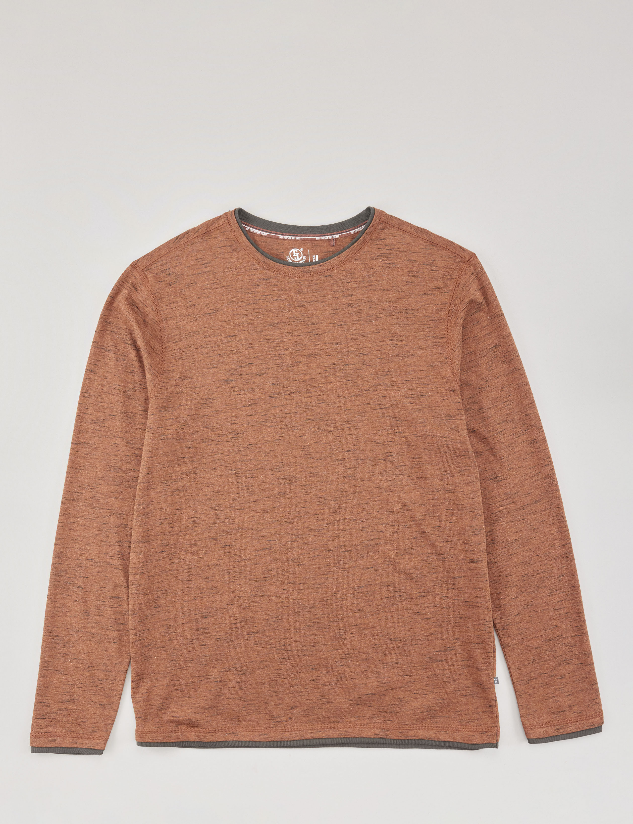 Allrounder: Meliertes Longsleeve