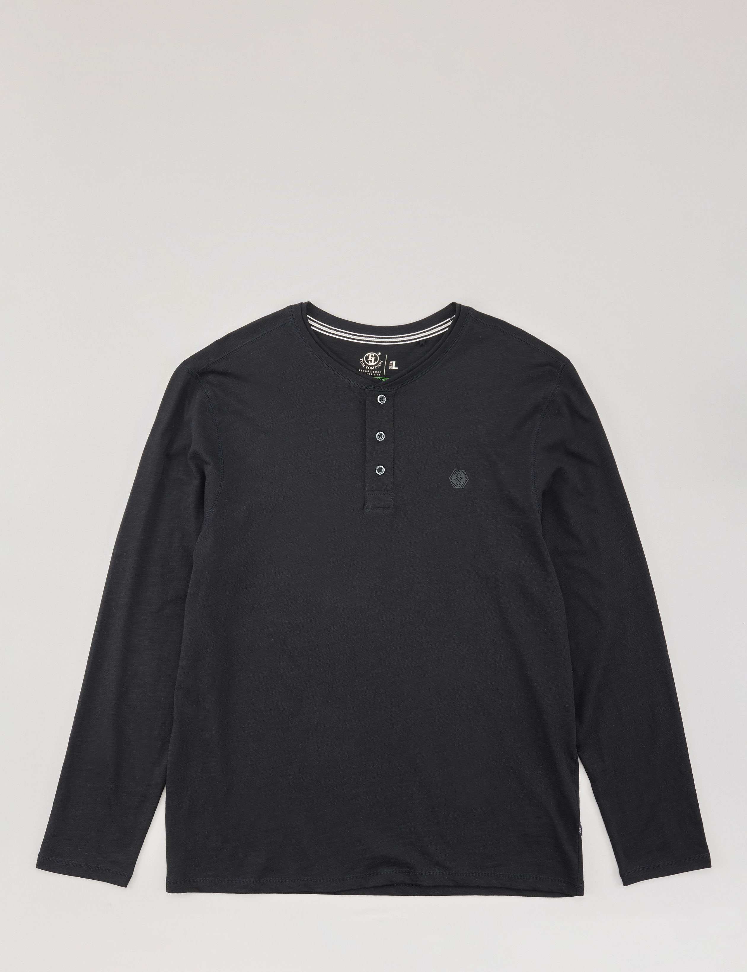 Henley Shirt aus Flammgarn