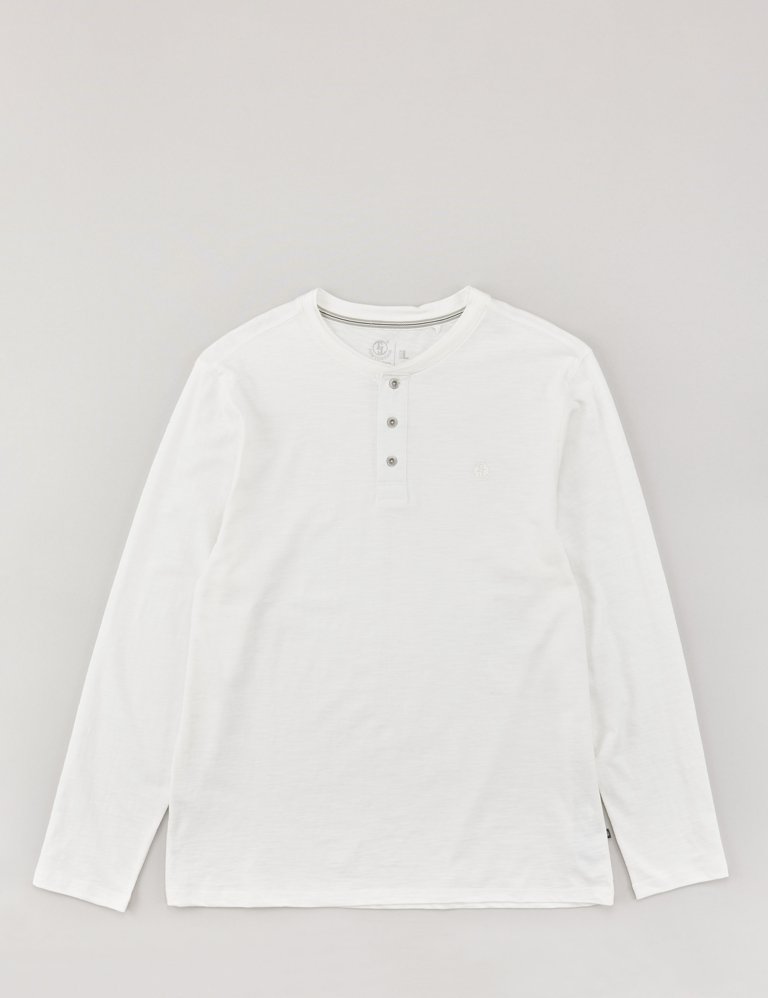 Henley Shirt aus Flammgarn