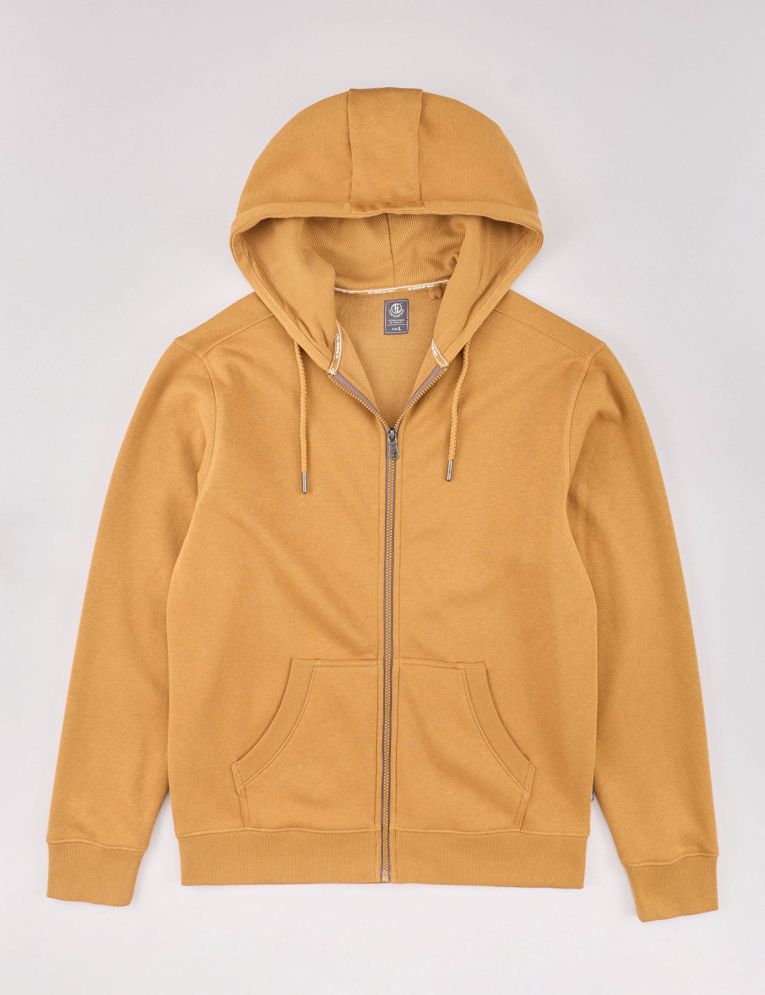 Basic Sweatjacke mit Kapuze