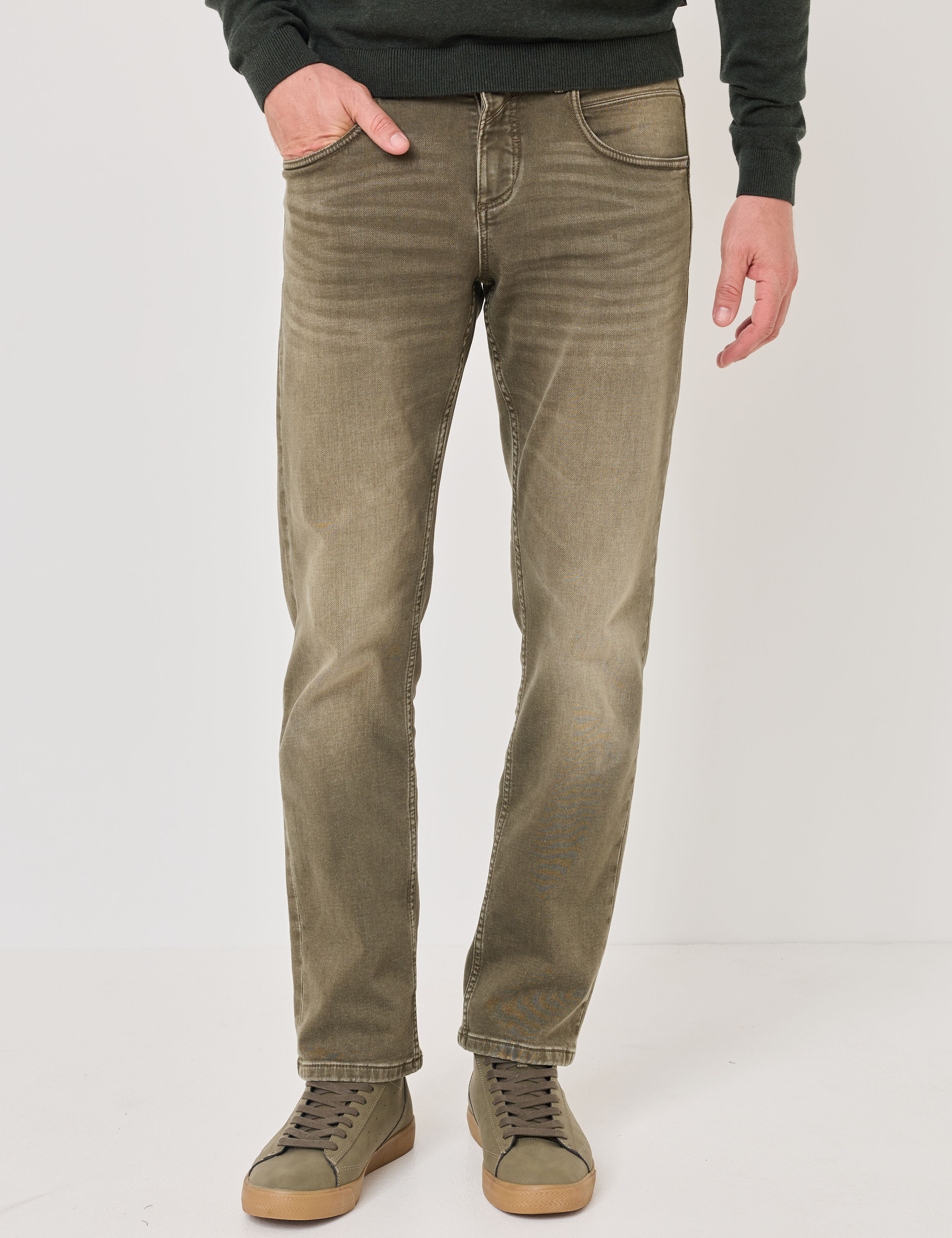 Farbige 5 Pocket Jeans, Jogg-Denim