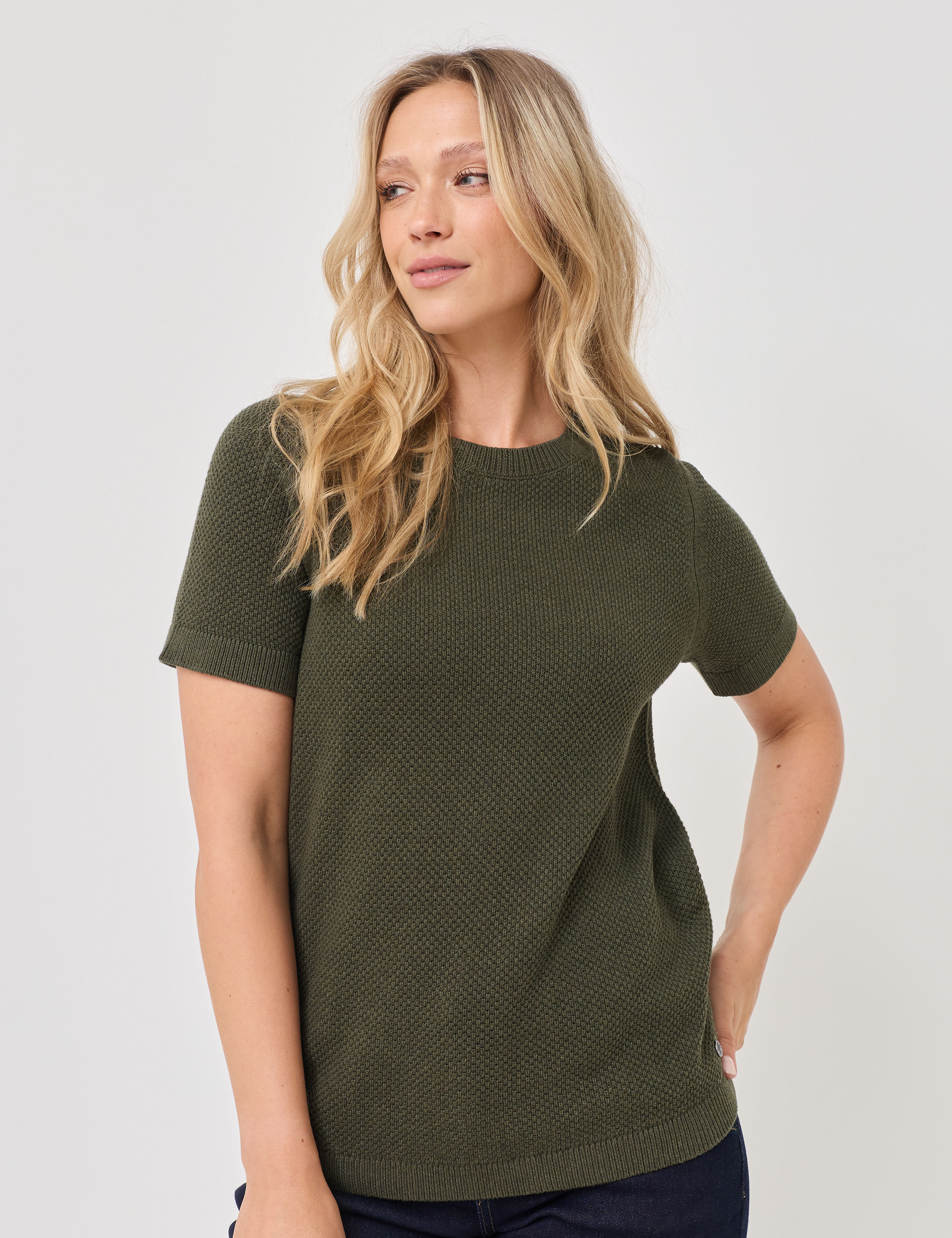 Kombistarker Pullover mit 1/2 Arm