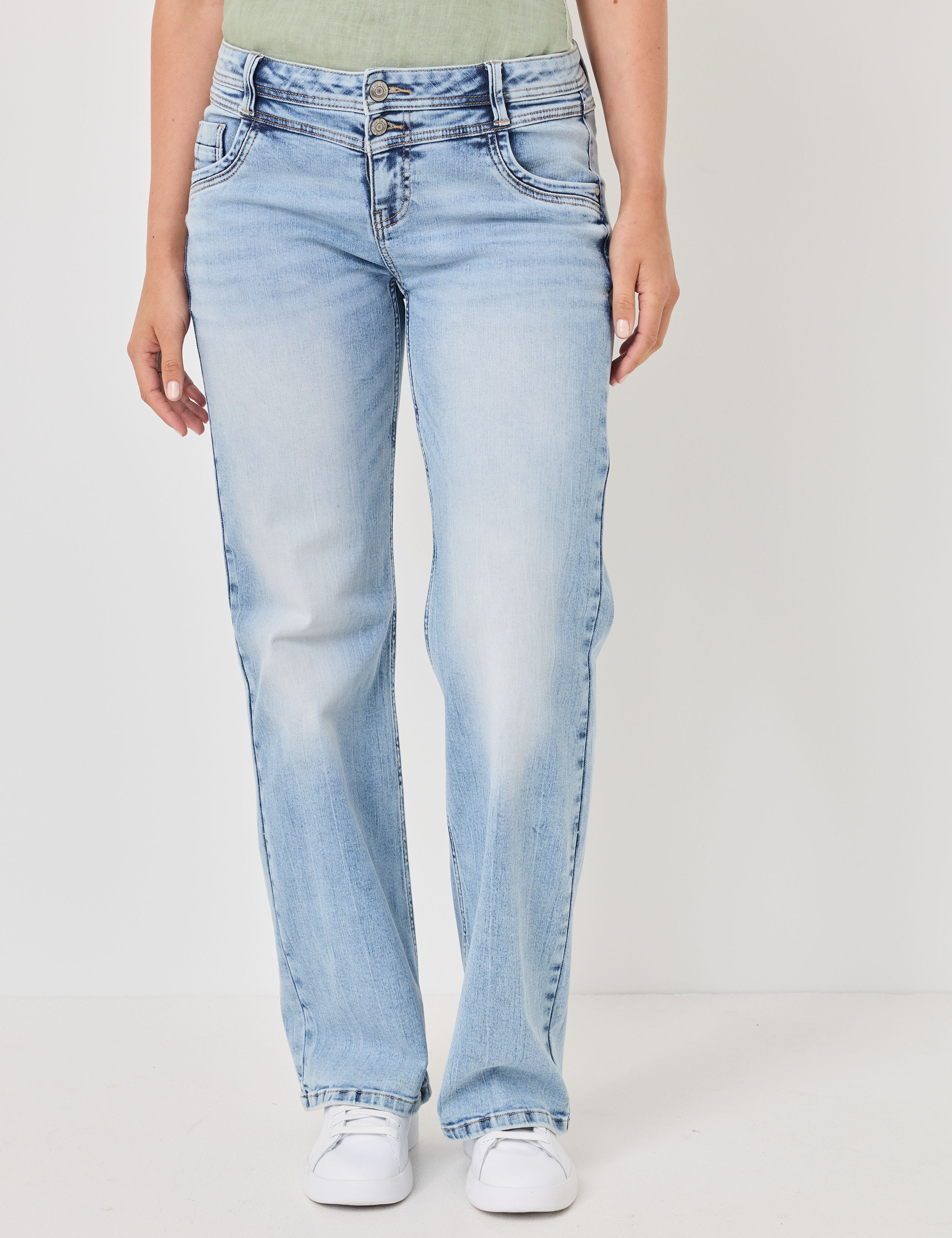 Helle Wide Leg Jeans, medium waist