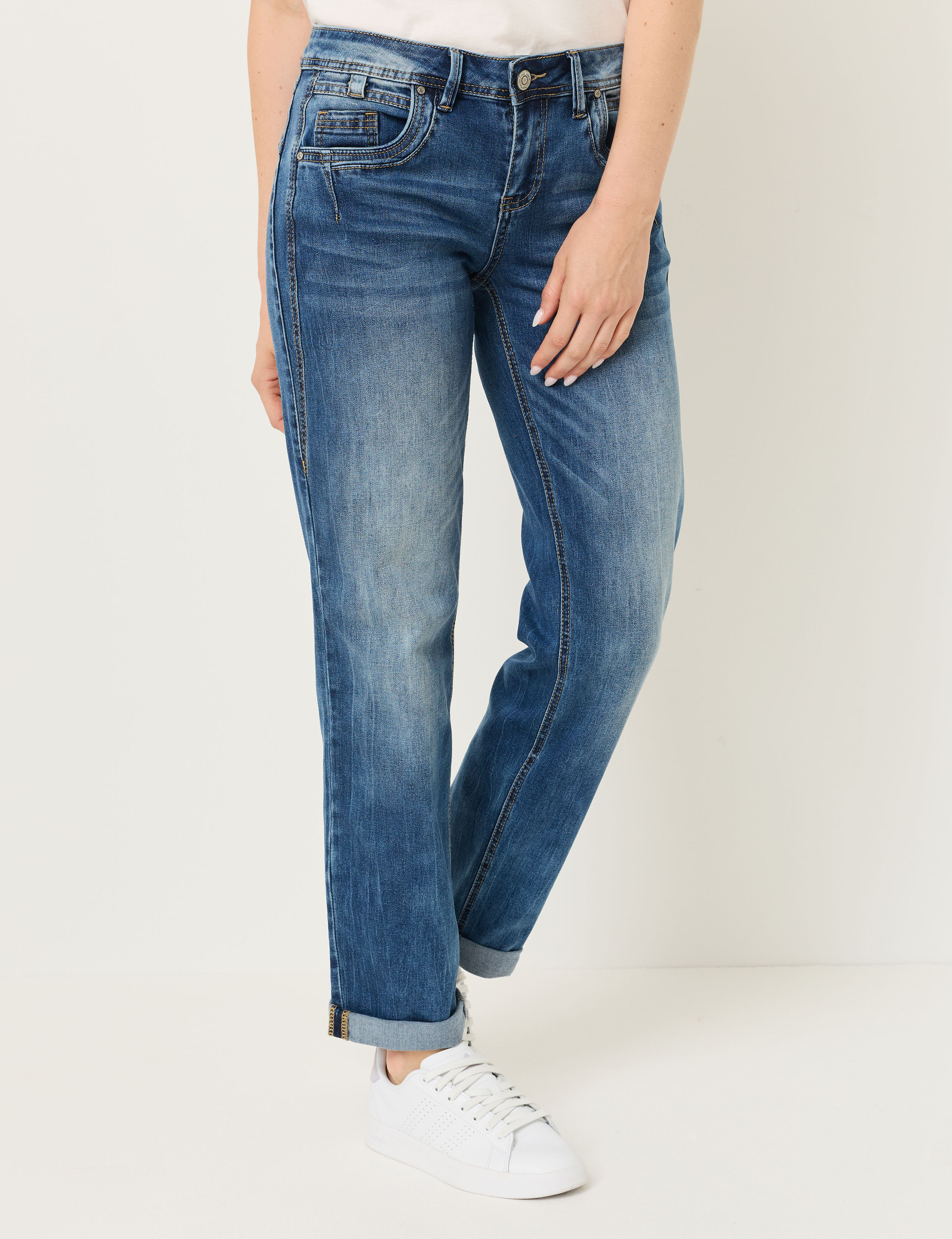 Relaxed Fit Jeans, medium waist