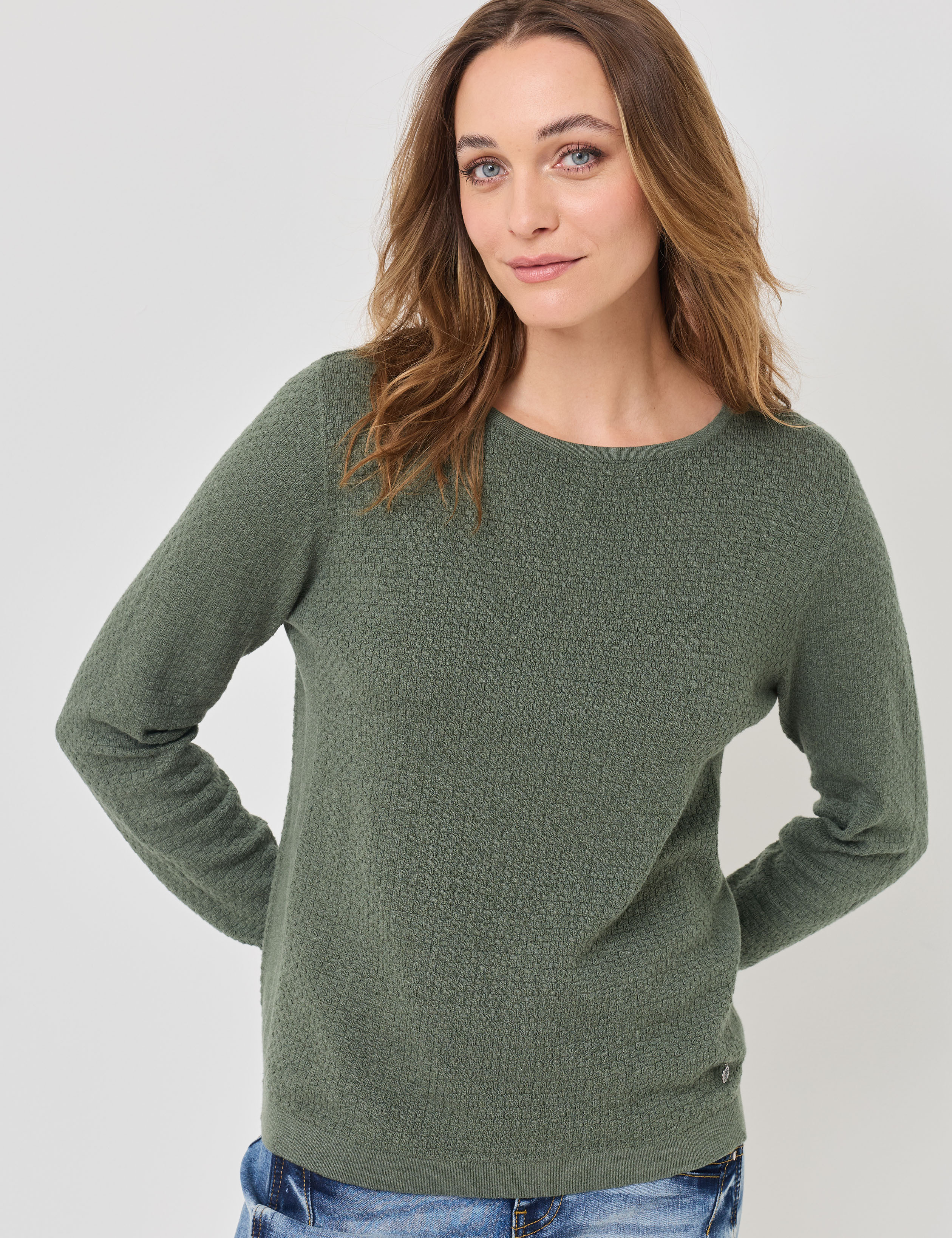 Basic Feinstrick-Pulli, Struktur