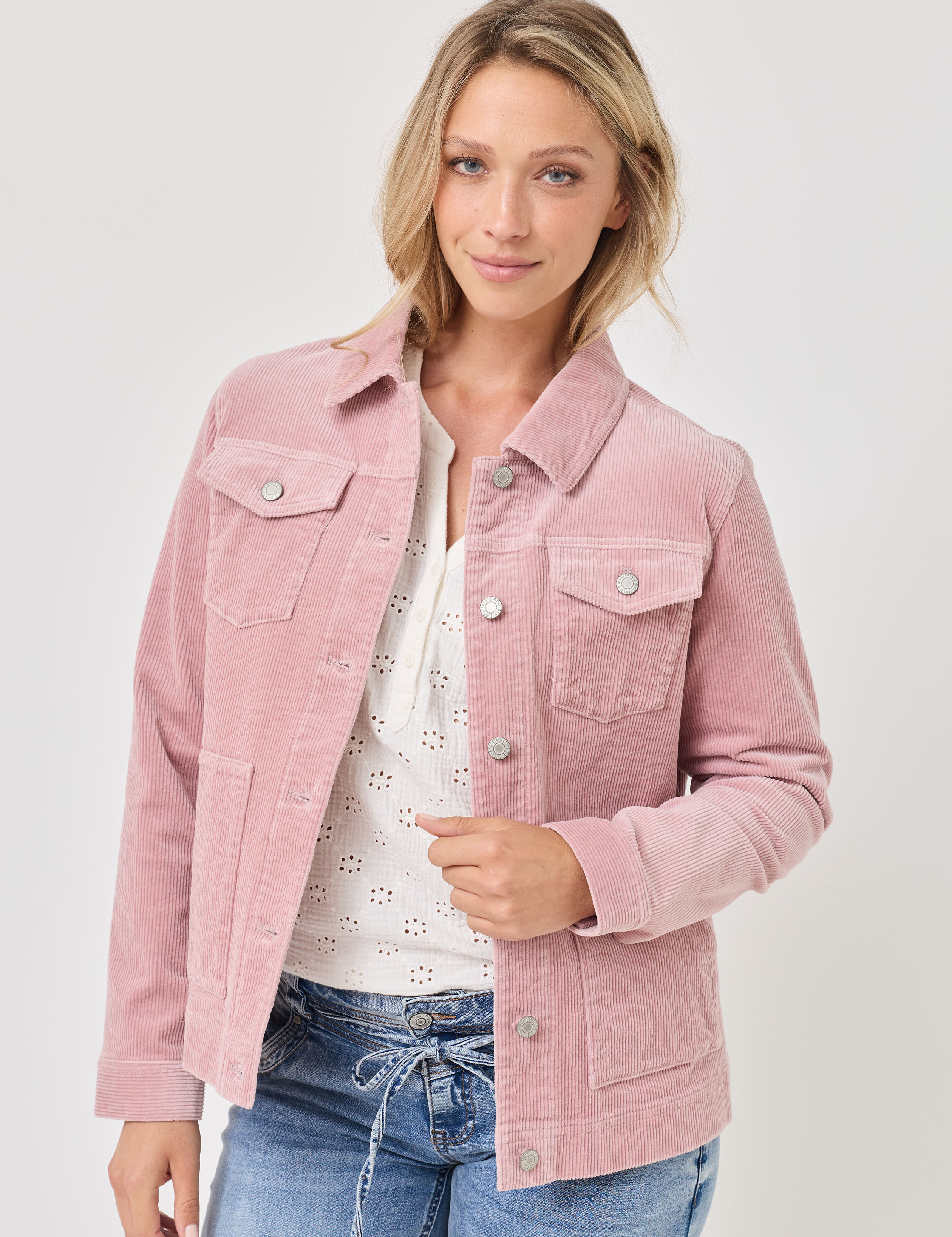 Allrounder: Bequeme Cord-Jacke