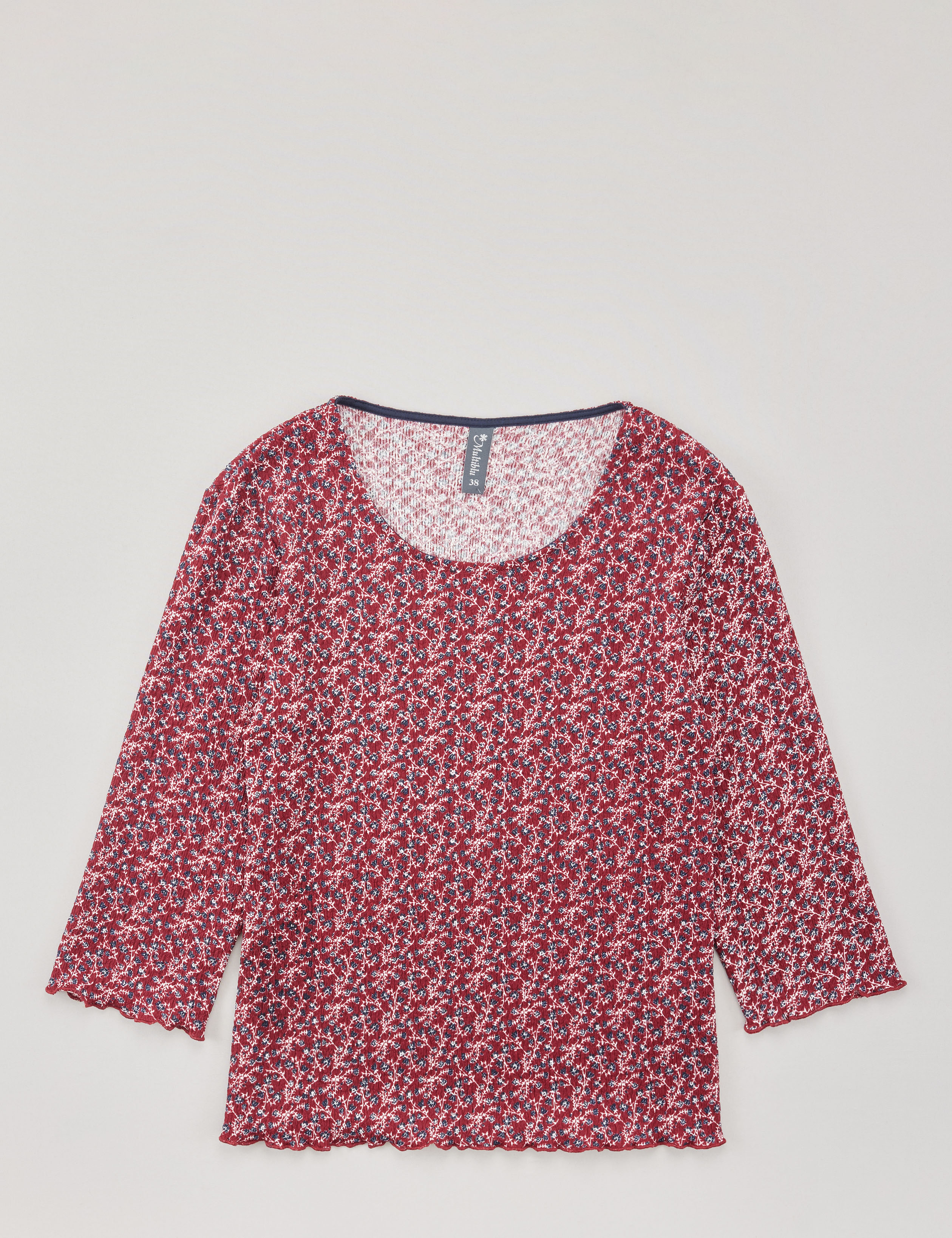 Pflegeleichtes Shirt, Mille-Fleurs
