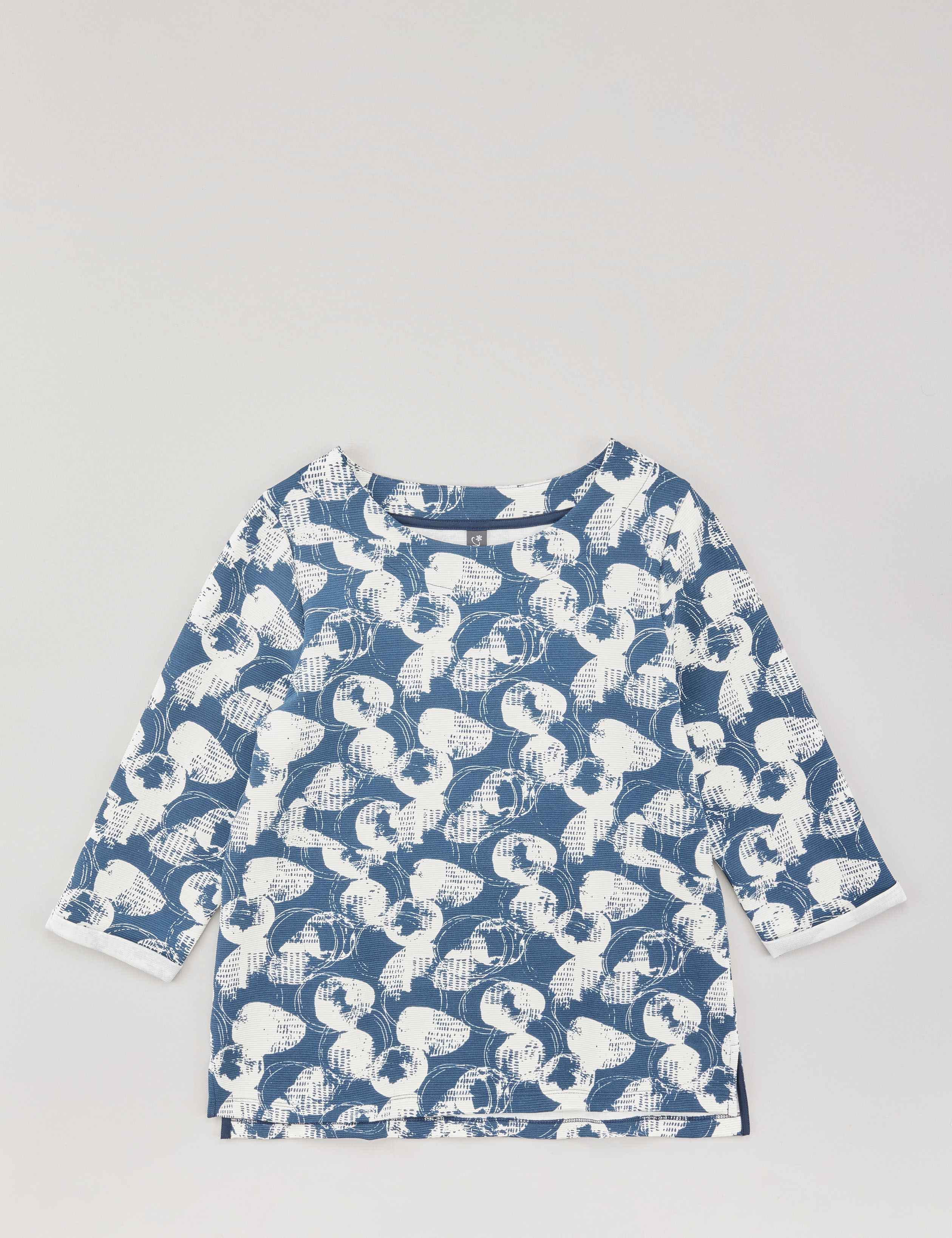 Lässig weites Shirt mit Print