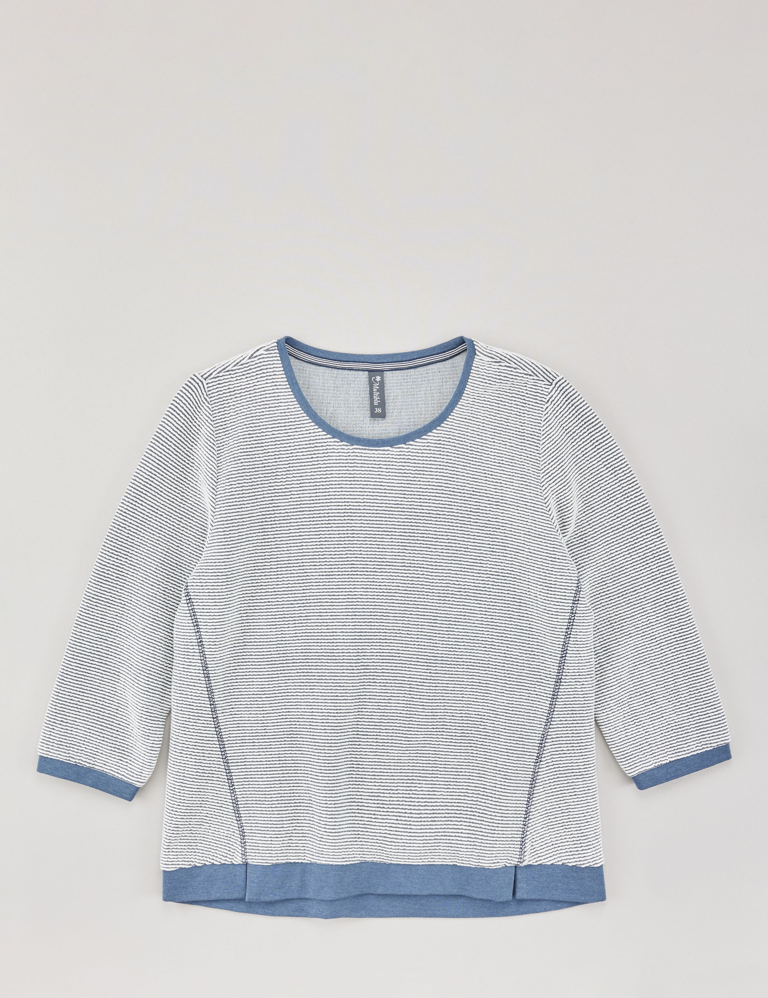 Ringel T-Shirt, mit Struktur