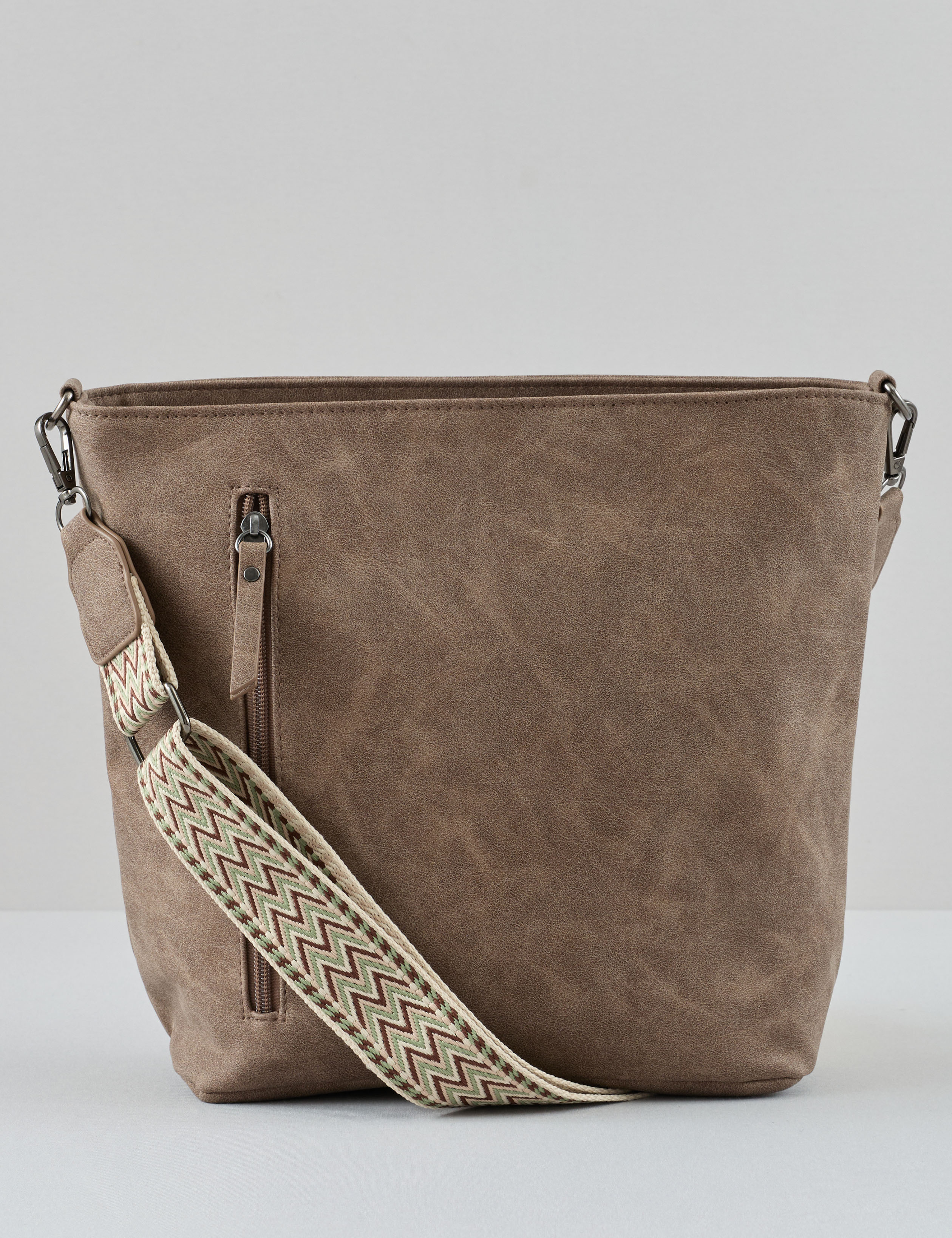 Mittelgroße Tasche, Muster-Gurt