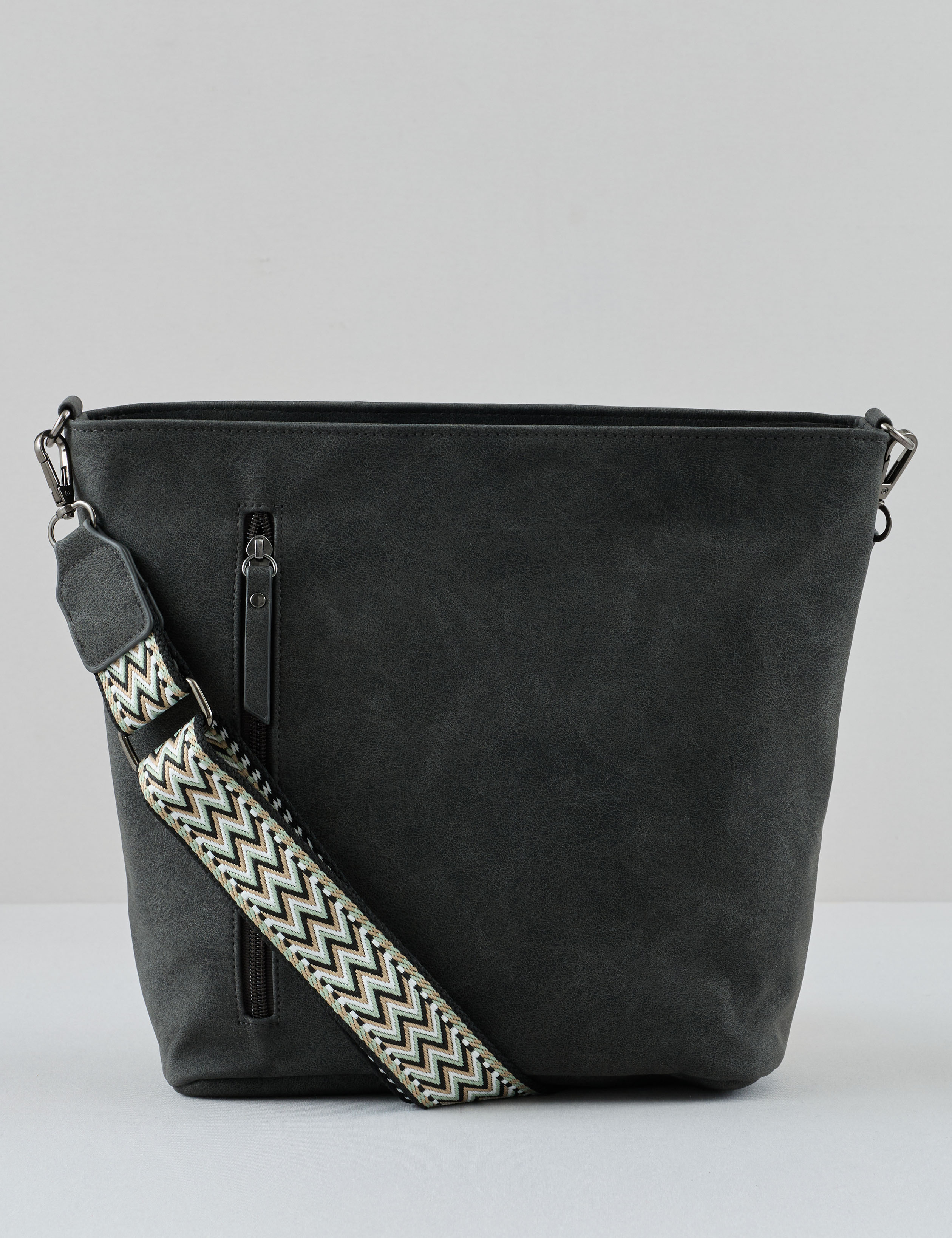 Mittelgroße Tasche, Muster-Gurt
