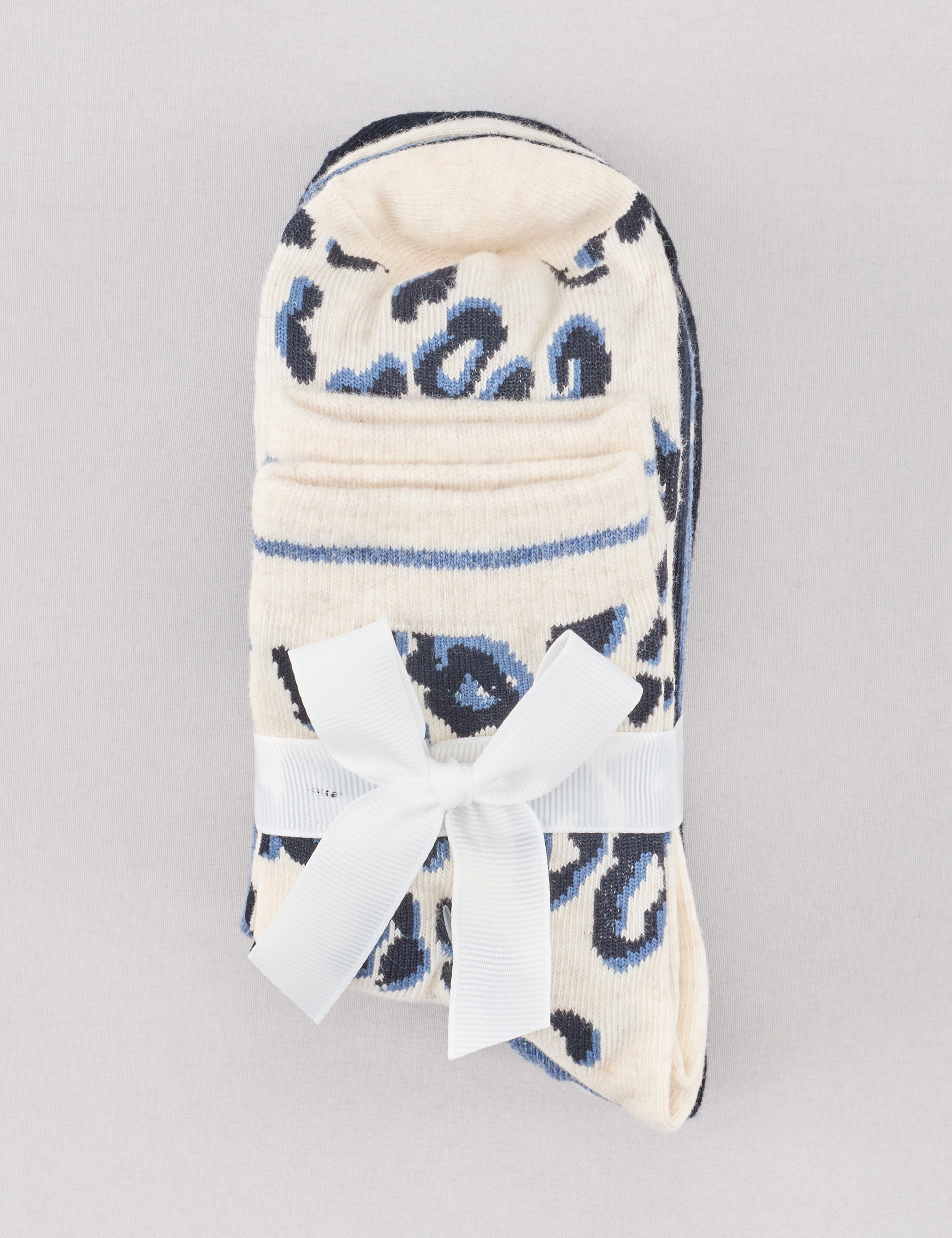 5er Pack Socken mit Leo-Muster