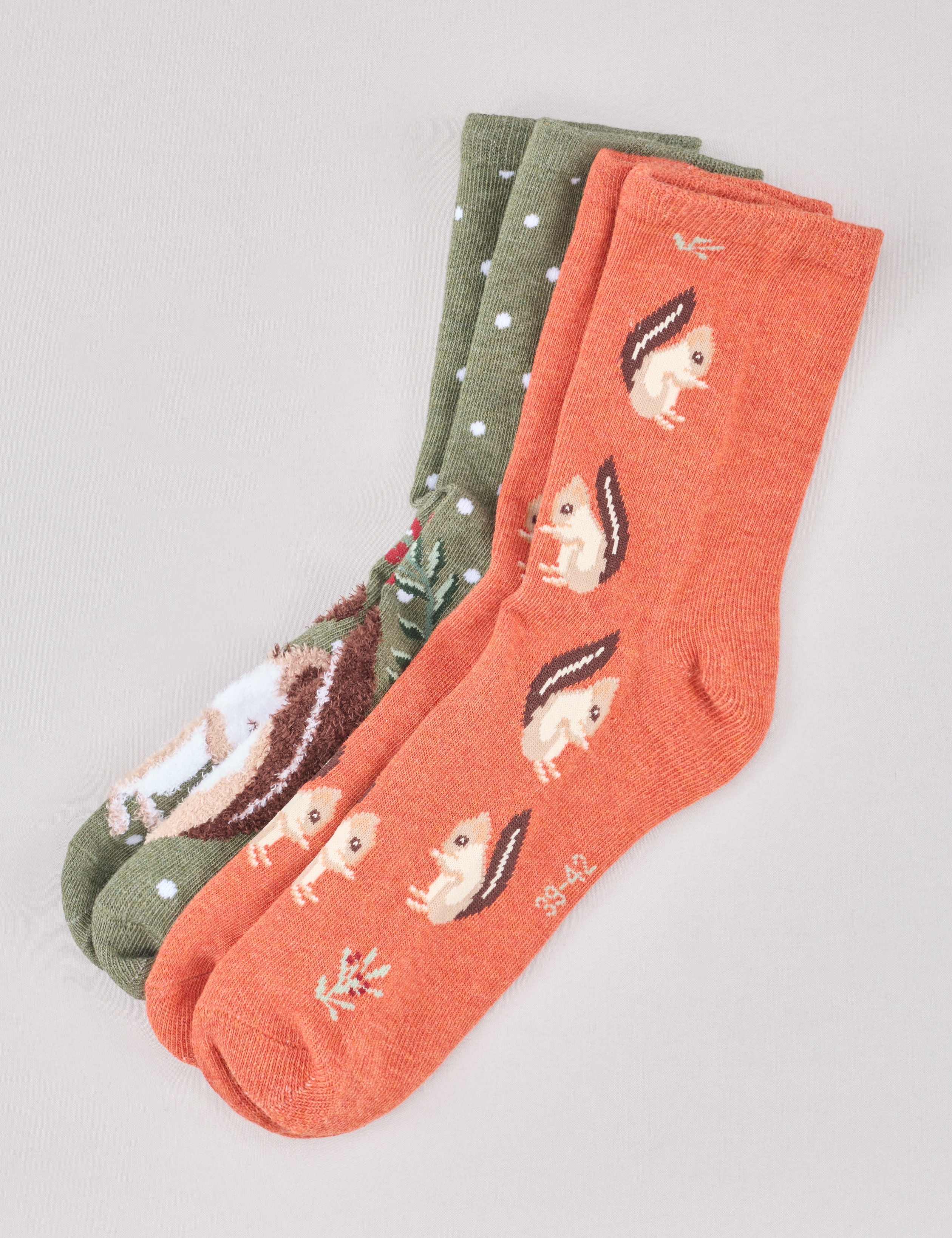 2er Pack Socken, Herbst-Motive