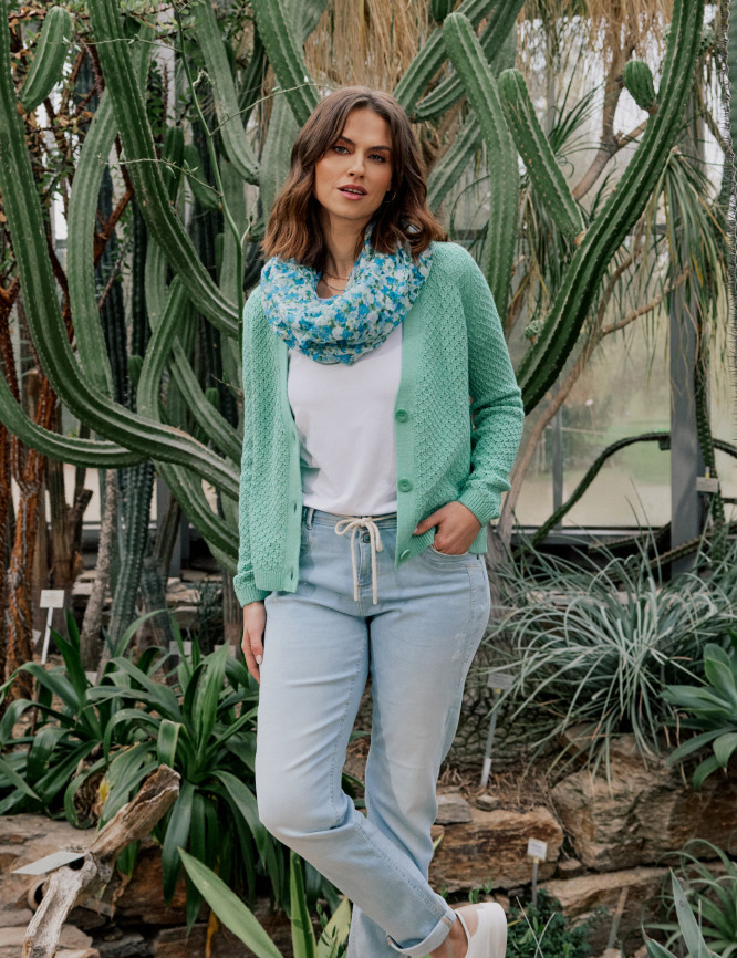 Herrlicher - Jannin Cotton Mix Ajour main image 1
