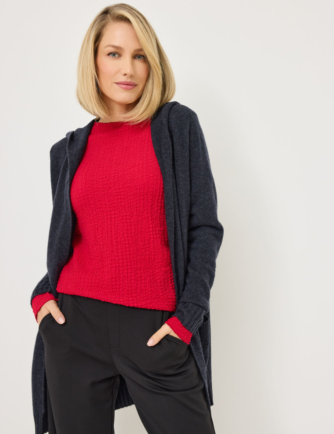 Kuschel Strickjacke Damen