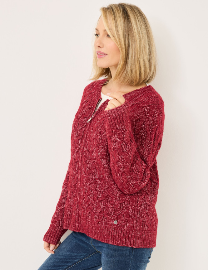 Kuschel Strickjacke Damen