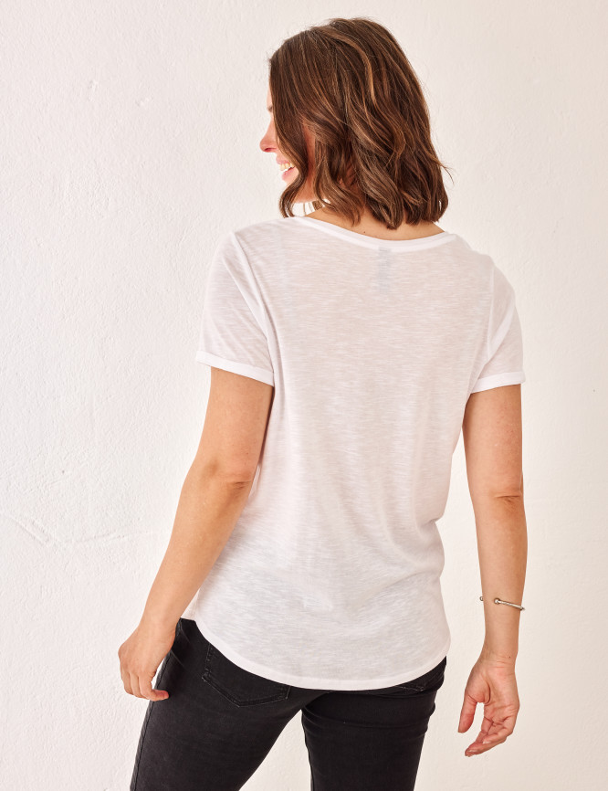 Model Back View