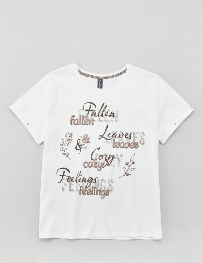 Softes T-Shirt mit Frontprint